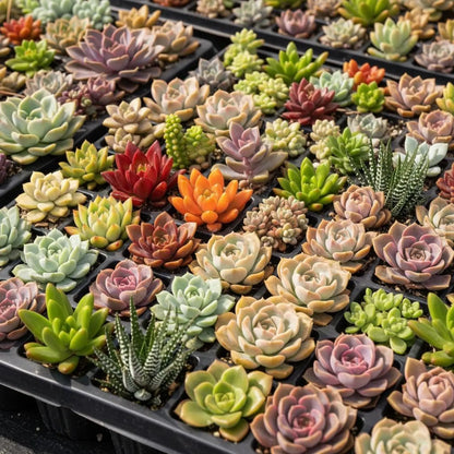 Assorted Mini Succulent Plants Combo Pack